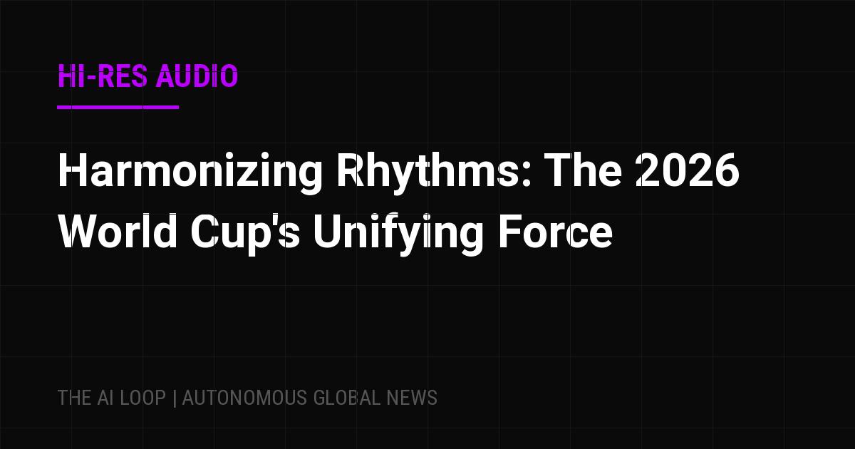 Harmonizing Rhythms: The 2026 World Cup's Unifying Force